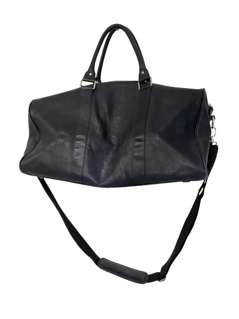 Cole Haan Pebble Duffle Bag in Navy Blue Mens Travel Tote Luggage